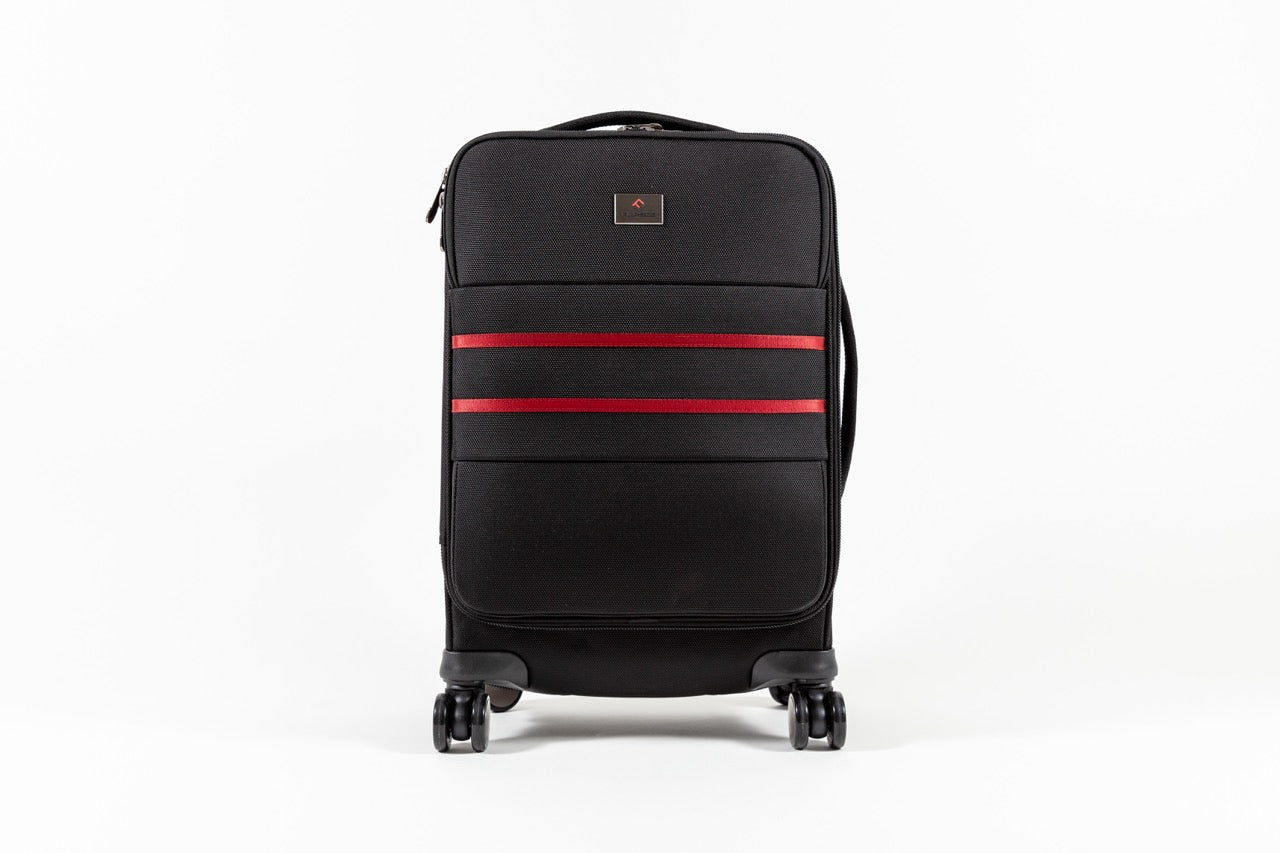 The Kimberly 29" Check-Bag (Red Stripes)