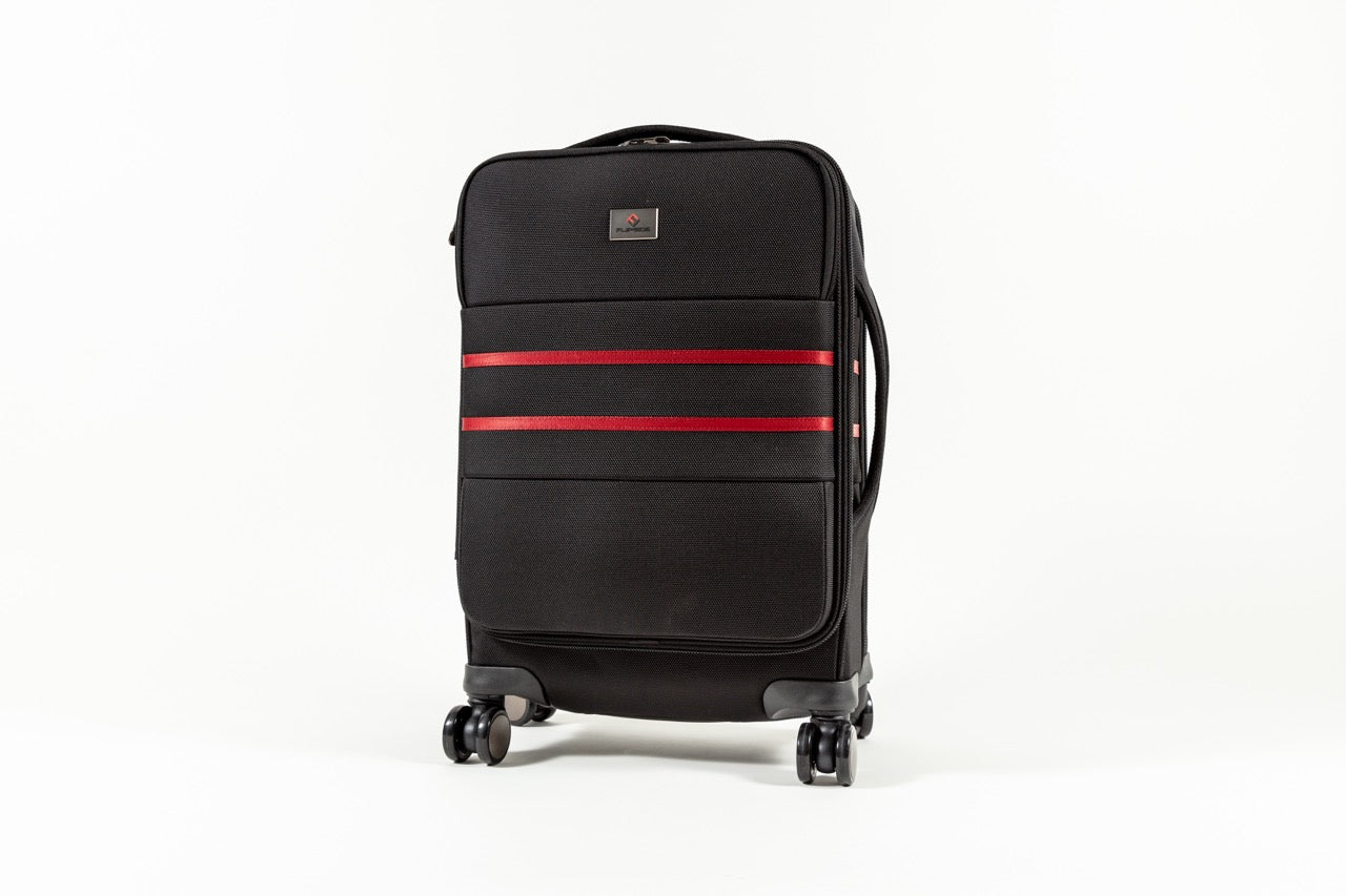 The Kimberly 29" Check-Bag (Red Stripes)