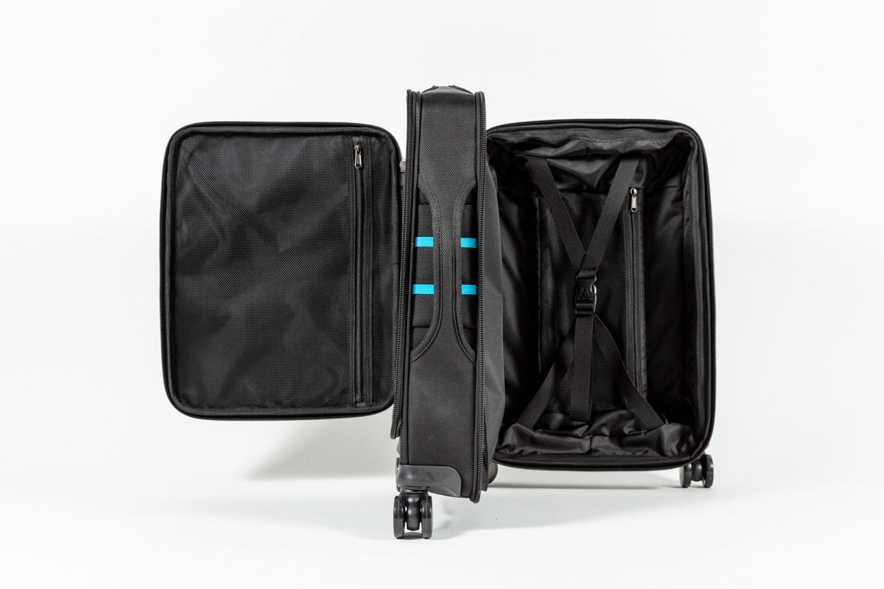 22" Carry-On (Blue Stripes - The Ryan)