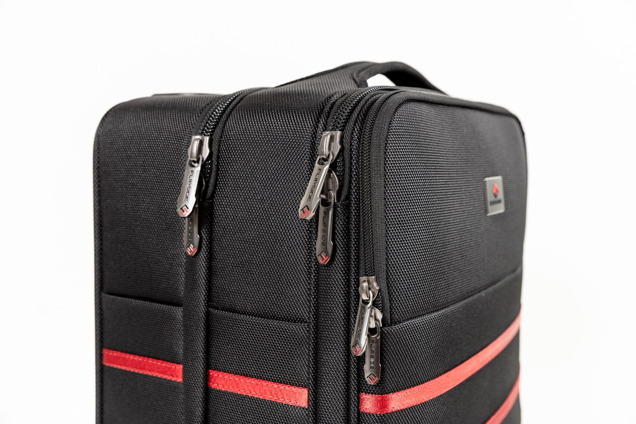 The Kimberly 22” Carry-On (Red Stripes)
