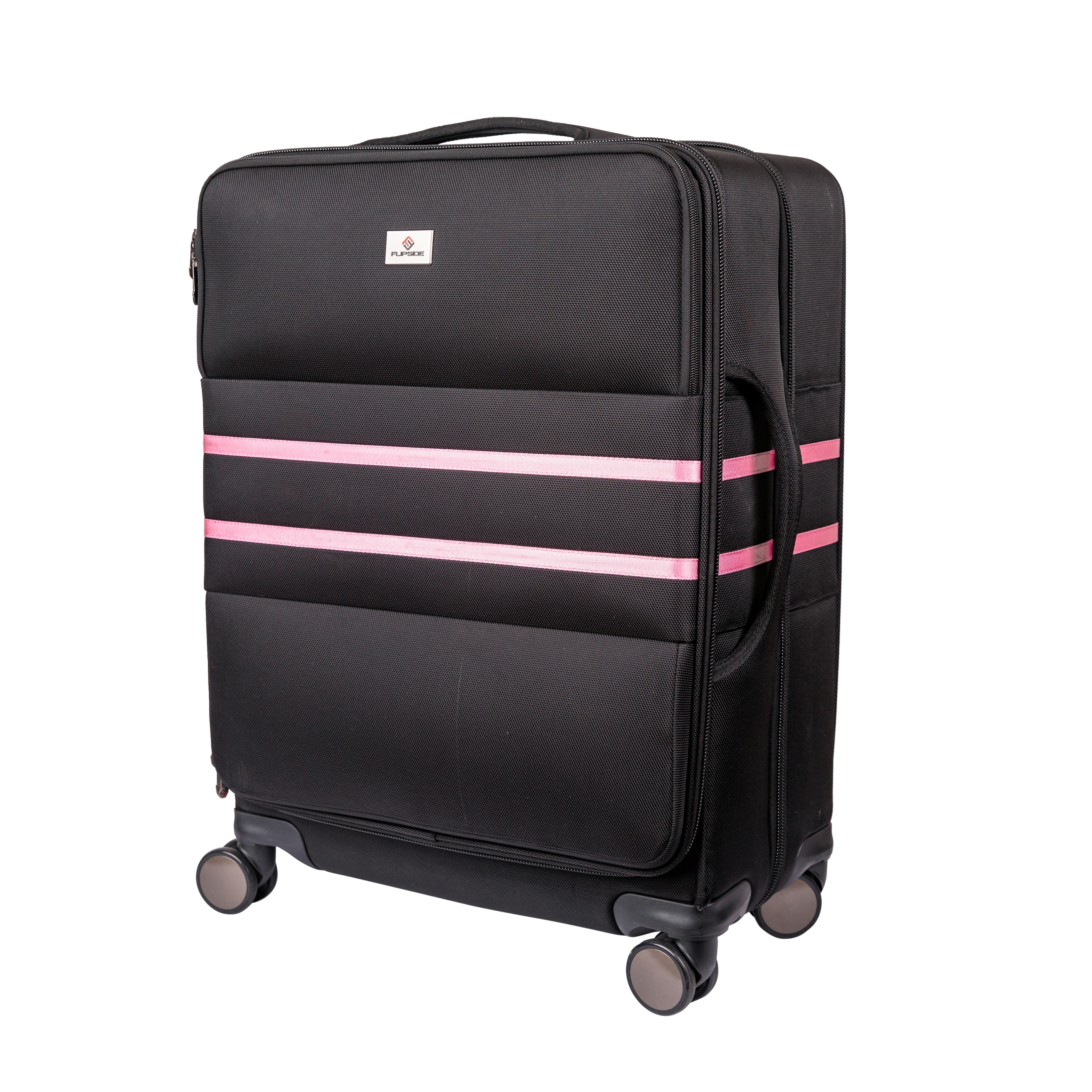 26" Check-Bag (Pink Stripes - The Jazzy)