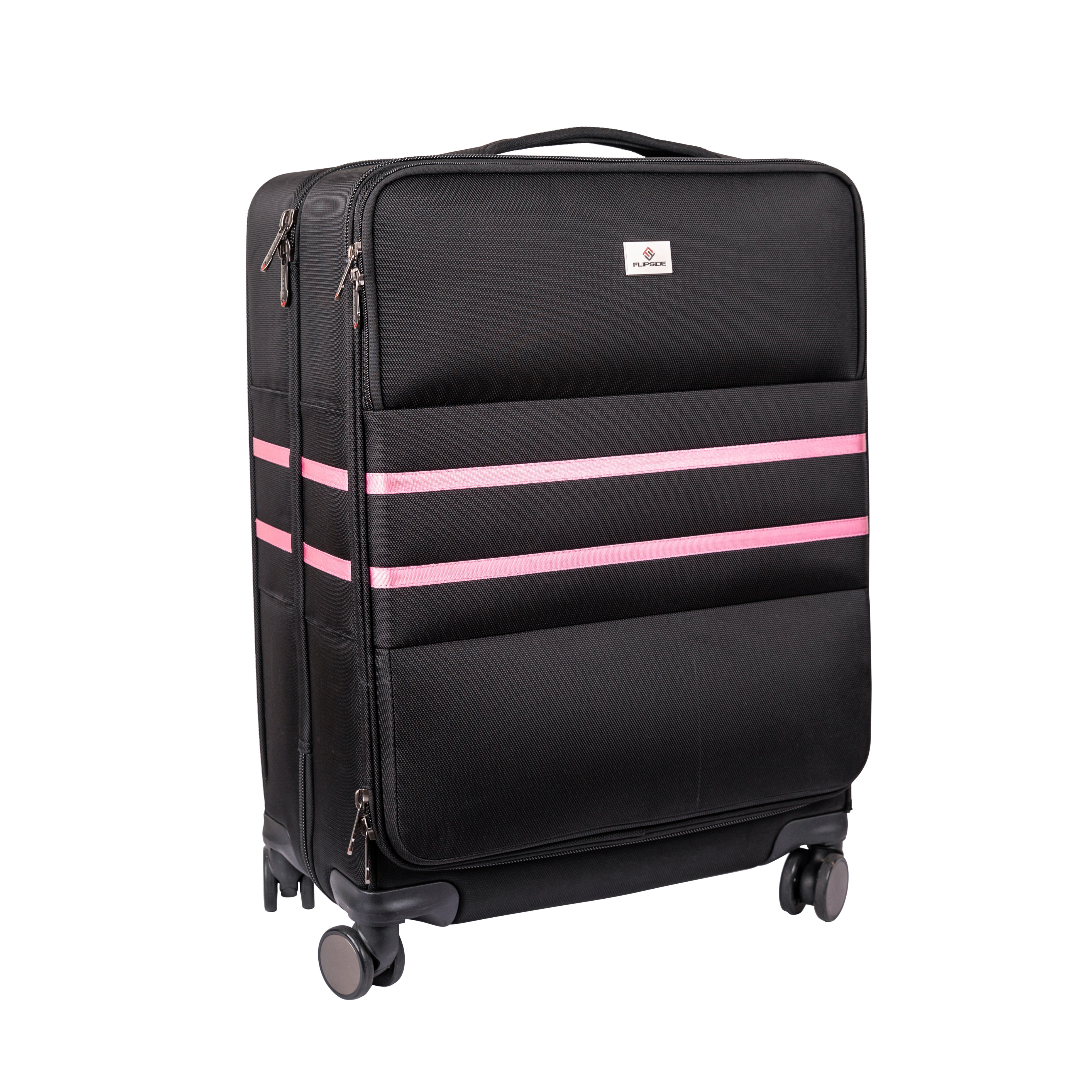 26" Check-Bag (Pink Stripes - The Jazzy)