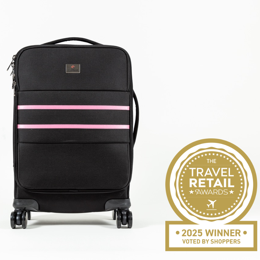 22" Carry-On (Pink Stripes - The Jazzy)