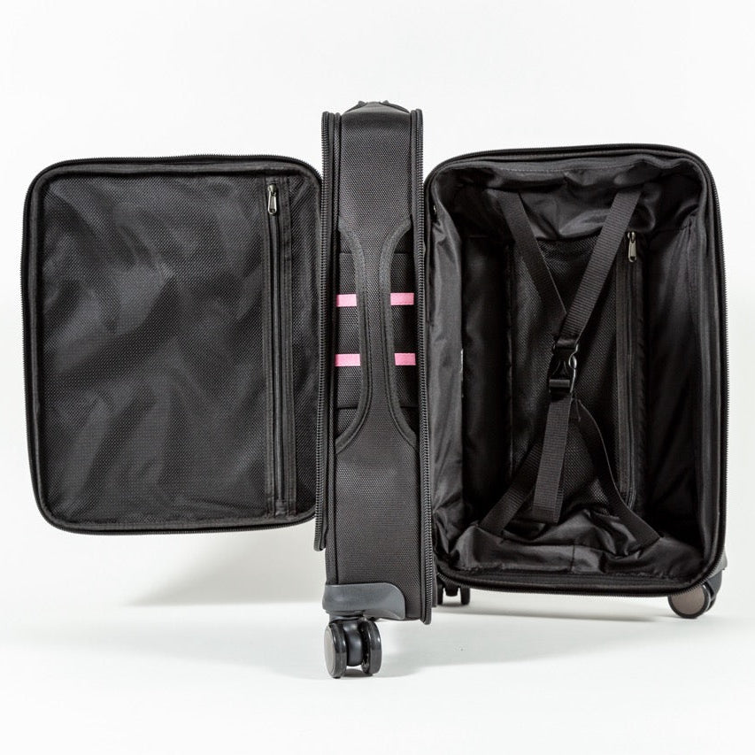 22" Carry-On (Pink Stripes - The Jazzy)